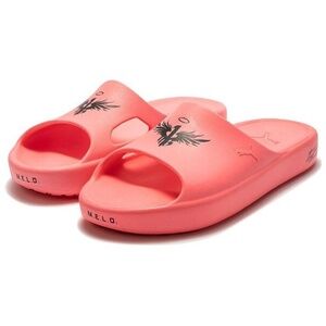 PUMA LaMelo Ball Shibui Cat Slides Sunset Glow Pink Size 10 NWOB Sandals